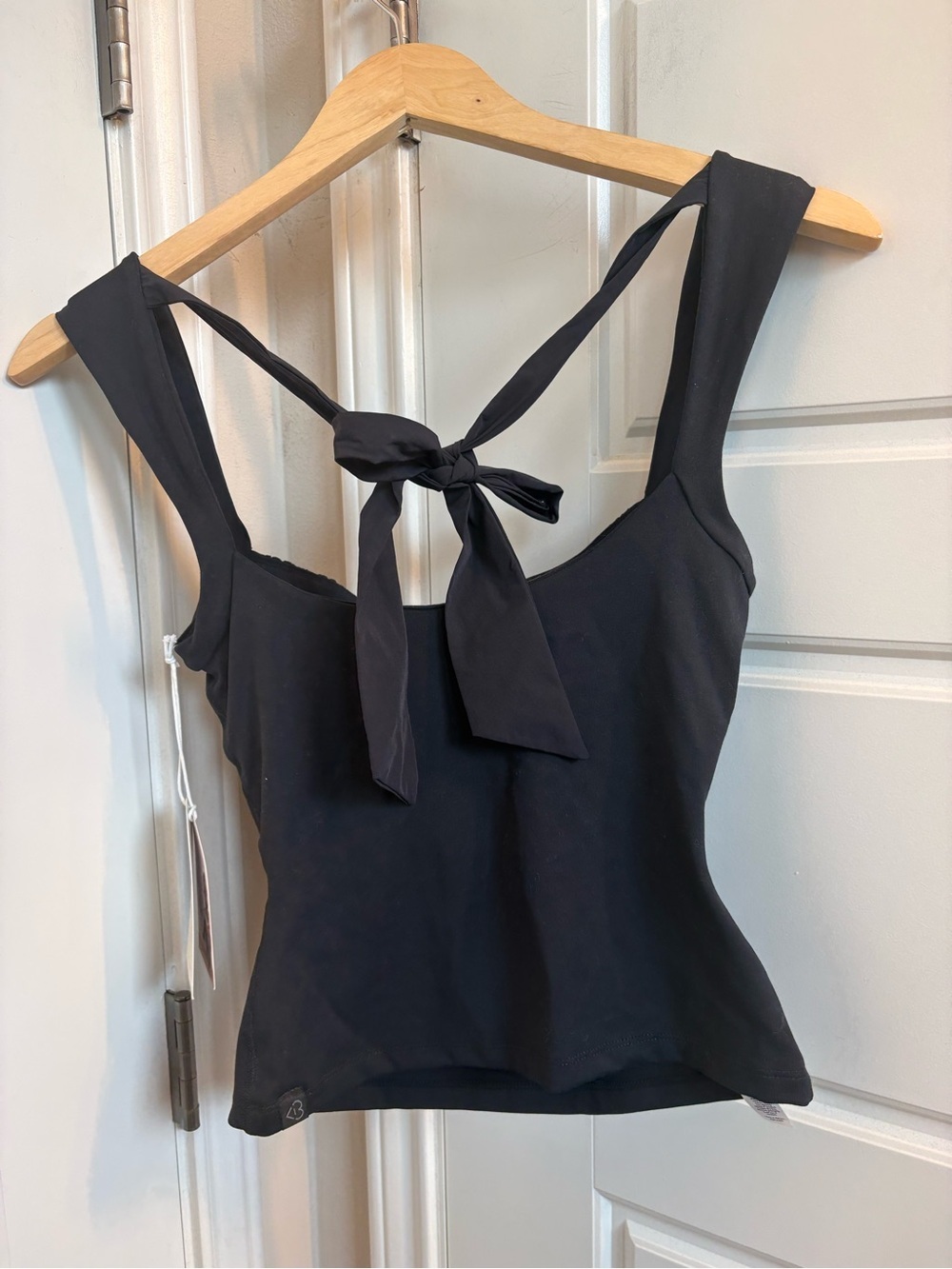 Blogilates Bow Back Tank Top in Black Size XS